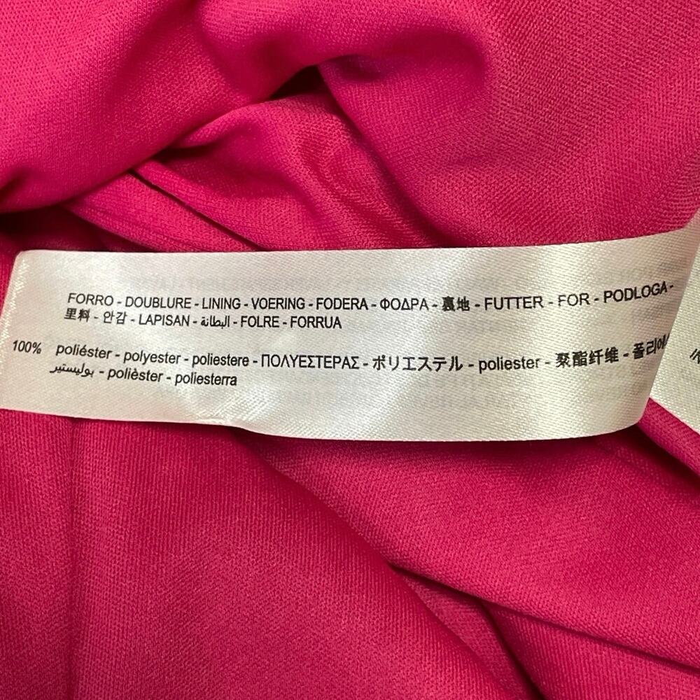 Zara Women's Pink Sequin Sparkly Sleeveless Square Neck Cami Mini Tank Dress S - Picture 5 of 5